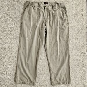 Flawed Tru Spec Tactical Pants Mens 44x30 Tan Beige Pockets Elastic